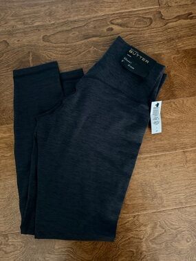 Aritzia Butter High-Waisted Leggings - Heathered Charcoal